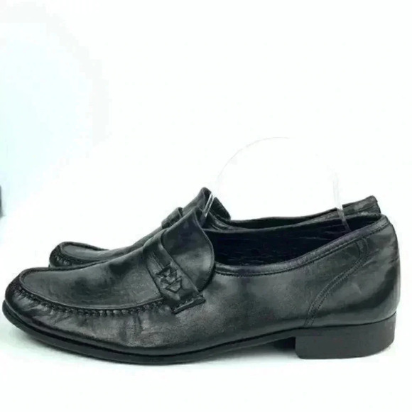 Johnston and Murphy loafers 10 M Italian leather main image 7